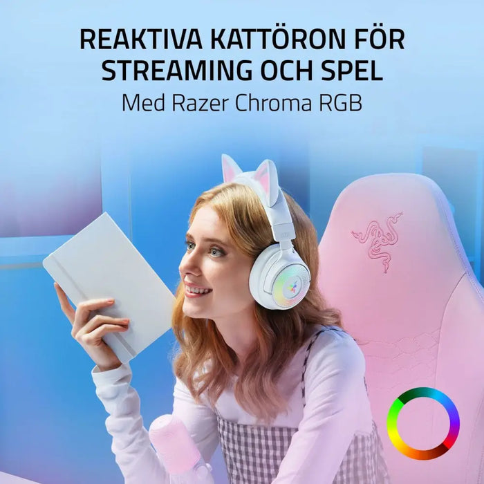 Headphones Razer RZ04-05170400-R3M1 White - Електроника Периферни и резервни части<<<Компютри|