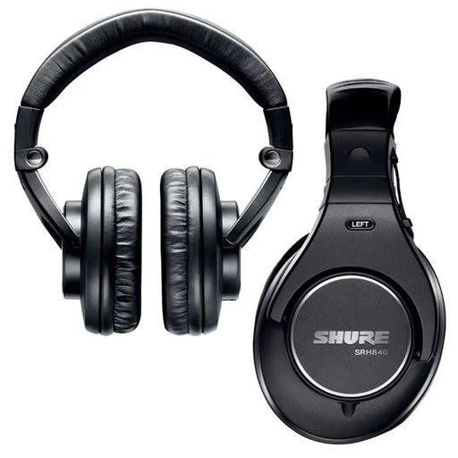 Headphones Shure SRH840 Black - Микрофони и слушалки<<<Електроника Периферни и резервни части<<<Компютри|