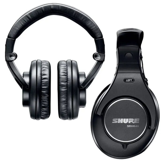 Headphones Shure SRH840 Black - Микрофони и слушалки<<<Електроника Периферни и резервни части<<<Компютри|