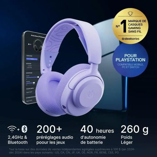Headphones SteelSeries Arctis Nova 3PW - Микрофони и слушалки<<<Електроника Периферни и резервни части<<<Компютри|