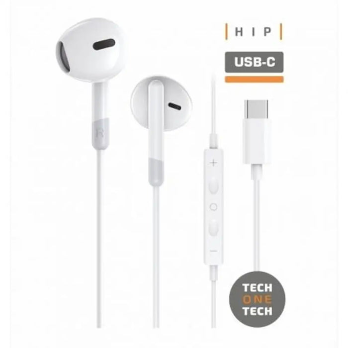 Headphones Tech One Tech TEC1301 White - Електроника Периферни и резервни части<<<Компютри|
