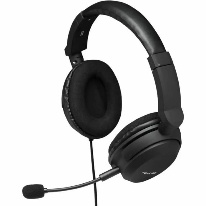 Headphones The G-Lab Black - Електроника Периферни и резервни части<<<Компютри| Електроника<<<BigBuy&&&Микрофони и
