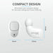 Headphones Trust NIKA COMPACT BT WHITE Bluetooth IN-EAR (PLUGS) - Headsets<<<TRUST компютърна периферия и