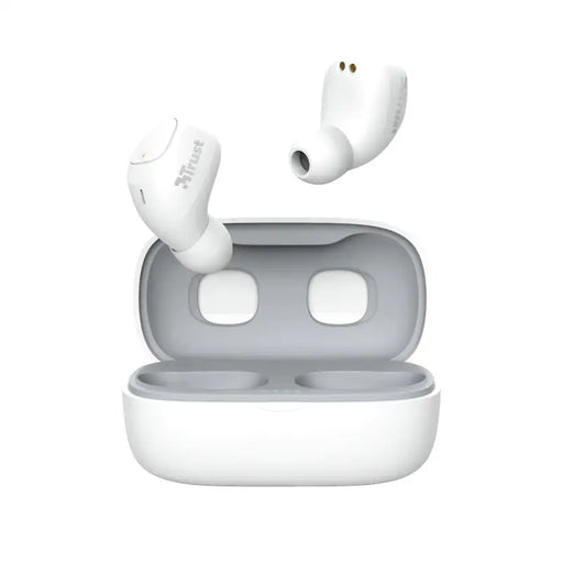 Headphones Trust NIKA COMPACT BT WHITE Bluetooth IN-EAR (PLUGS) - Headsets<<<TRUST компютърна периферия и