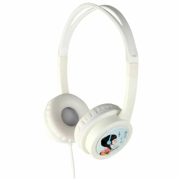 Headphones with Headband GEMBIRD MHP-JR-W White Children’s - Електроника Периферни и резервни части<<<Компютри|