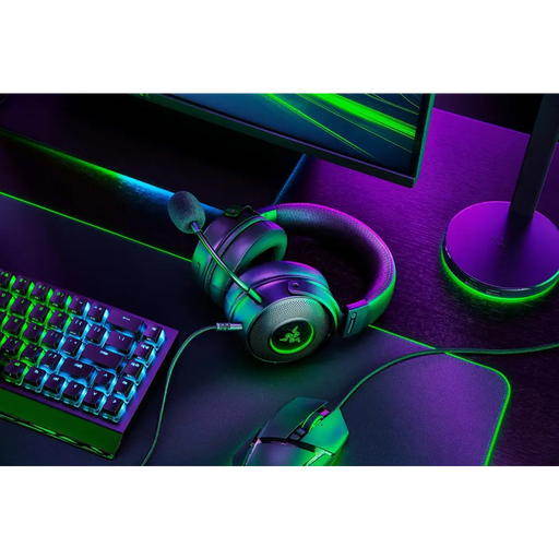 Headphones with Headband Razer Kraken V3 HyperSense Black - HeadphonesGAM-SLU<<<PC GamingGAM<<<ActionPL&&&Електроника