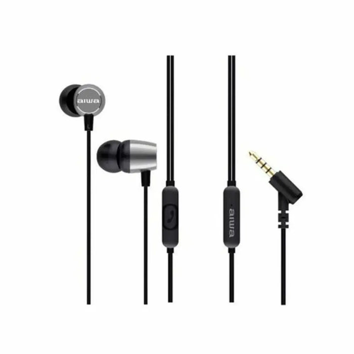 Headphones with Microphone Aiwa ESTM30SL - Електроника Периферни и резервни части<<<Компютри|