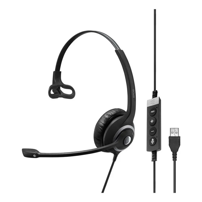 Headphones with Microphone Epos 1000578 Black - HeadphonesPER-SLU<<<Input / Output DevicesPER<<<ActionPL&&&Електроника