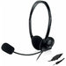 Headphones with Microphone Ewent EW3567 Black (1 Unit) - Електроника Периферни и резервни части<<<Компютри|