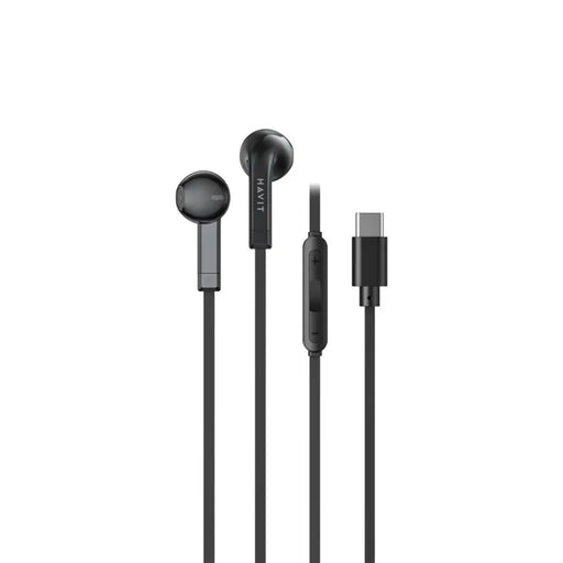 Headphones with Microphone Havit E336C Black - Микрофони и слушалки<<<Електроника Периферни и резервни