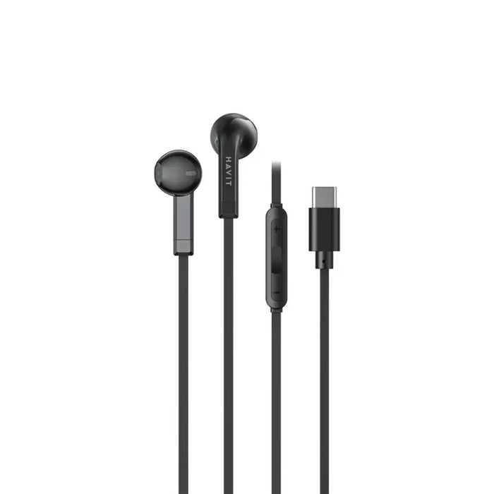 Headphones with Microphone Havit E336C Black - Микрофони и слушалки<<<Електроника Периферни и резервни
