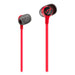 Headphones with Microphone HyperX Earbuds II Red - Геймърски слушалки<<<Геймърска периферия<<<ValiAPI&&&Електроника