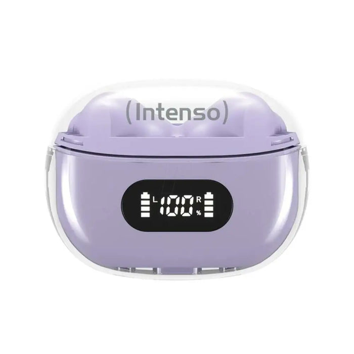 Headphones with Microphone INTENSO Buds Plus Purple - Електроника Периферни и резервни части<<<Компютри|