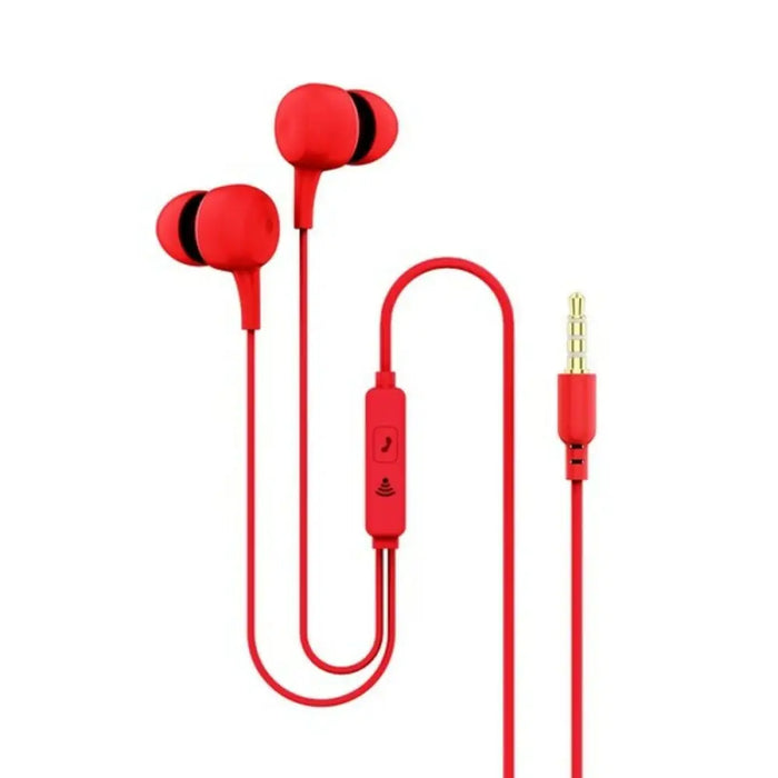 Headphones with Microphone KSIX - Електроника Периферни и резервни части<<<Компютри| Електроника<<<BigBuy&&&Микрофони и