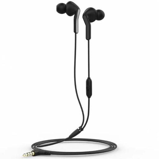 Headphones with Microphone Muvit MCHPH0004 Black - Електроника Периферни и резервни части<<<Компютри|