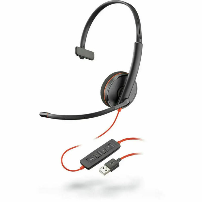 Headphones with Microphone Poly 209744-201 Black - Електроника Телефони и таблети<<<Компютри|