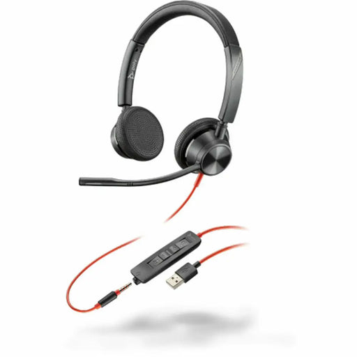 Headphones with Microphone Poly 3325 Black - Електроника Телефони и таблети<<<Компютри| Електроника<<<BigBuy&&&Слушалки
