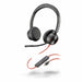 Headphones with Microphone Poly 8X225AA Black - Електроника Периферни и резервни части<<<Компютри|
