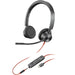 Headphones with Microphone Poly Blackwire 3325 Black - Електроника Телефони и таблети<<<Компютри|