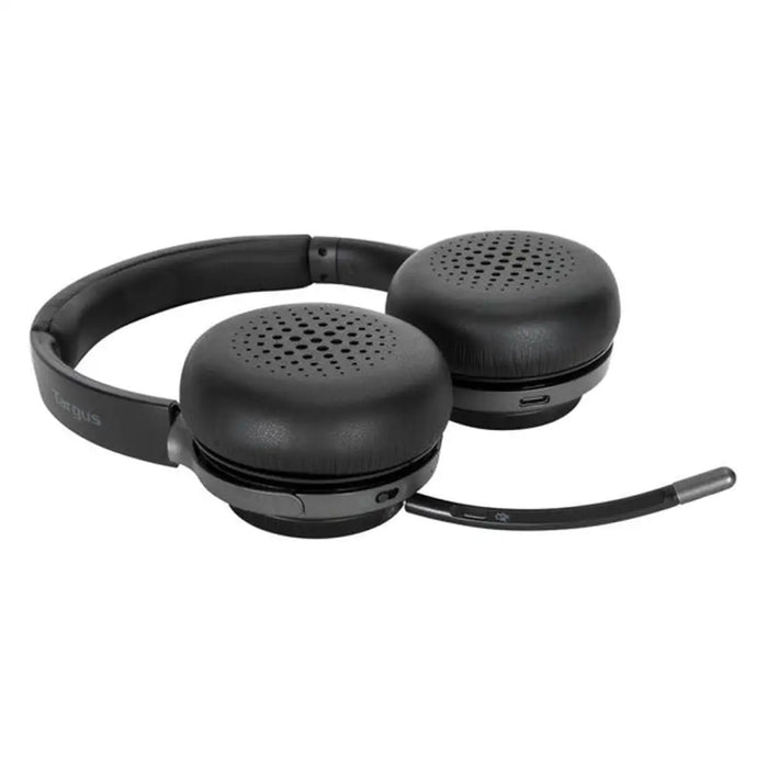 Headphones with Microphone Targus AEH104GL Black - Електроника Телефони и таблети<<<Компютри|