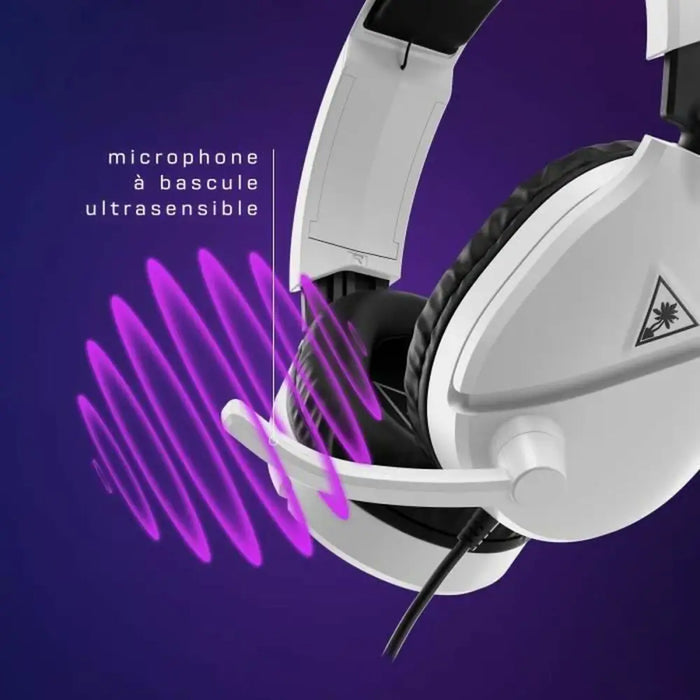 Headphones with Microphone Turtle Beach TBS-2001-15 White Black - Електроника Периферни и резервни части<<<Компютри|