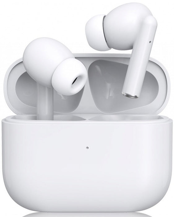 Headphones Xmart TWS-06 White - Аудио слушалки<<<Телевизори Аудио и видео<<<TechMart&&&Аудио слушалки<<<Телефони и