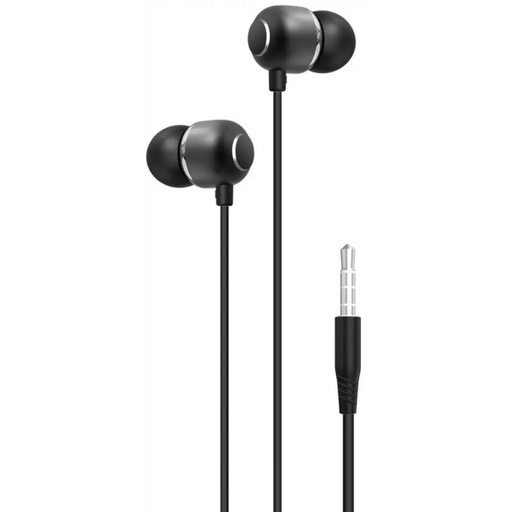 Headphones XO EP26 69817 Music Earphone Black - Аудио слушалки<<<Телевизори Аудио и видео<<<TechMart&&&Аудио