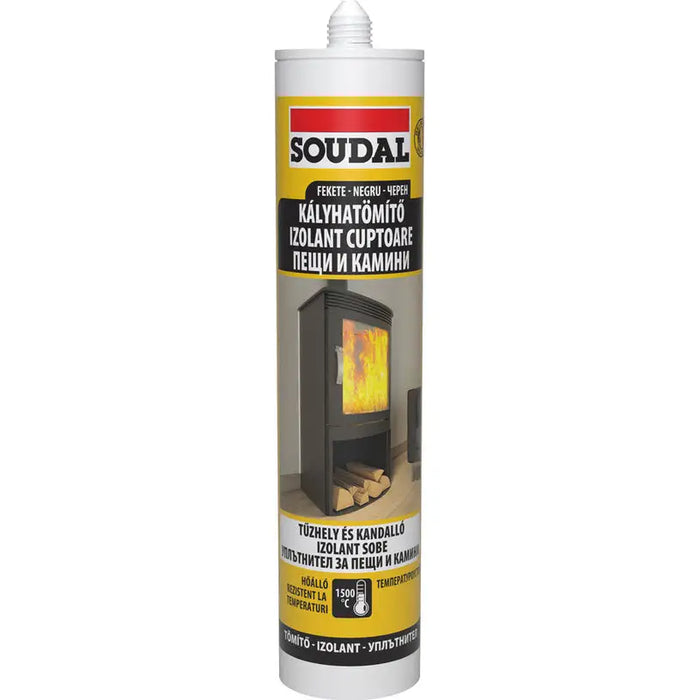 HEAT RESISTANT SEALER UP TO 1500 C 280 ML SOUDAL - Лепила<<<Лепила и ленти<<<Бои и лакове<<<Praktiker&&&Лепила<<<Лепила