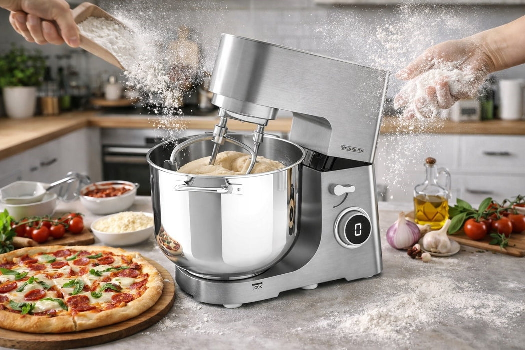 HEINRICH'S HKM 8150 Stand Mixer 2500 W 15 L Inox