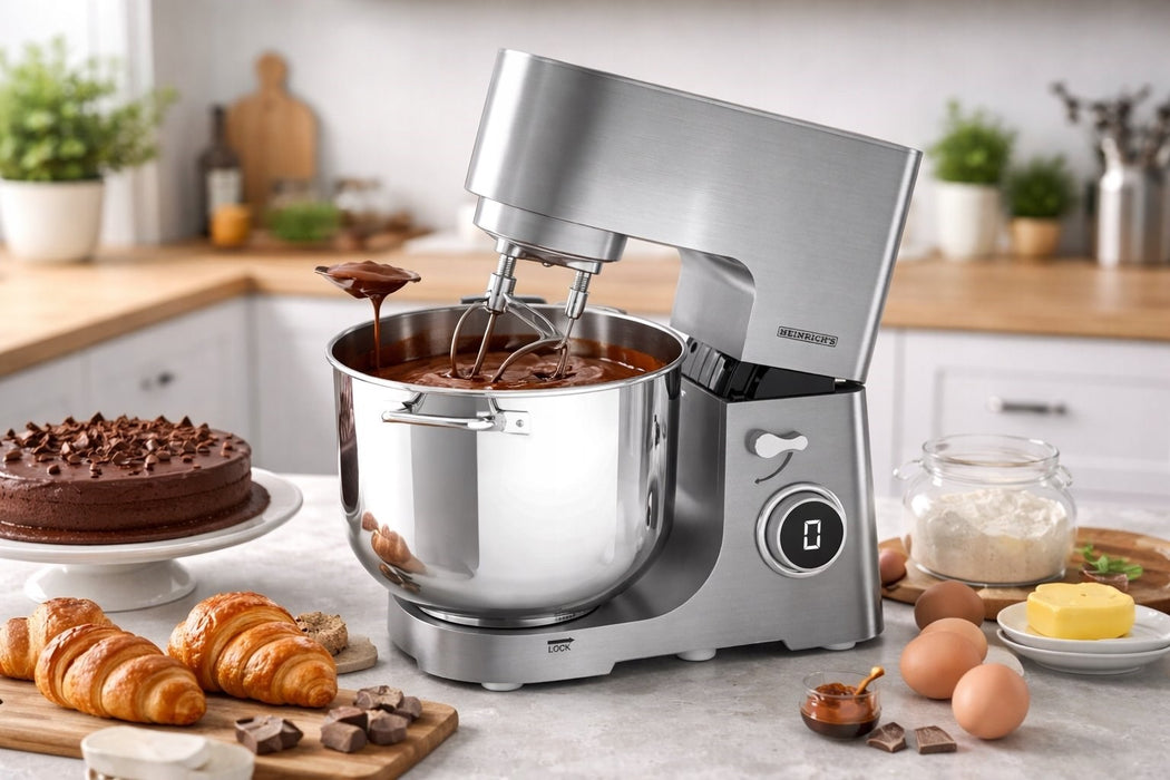 HEINRICH'S HKM 8150 Stand Mixer 2500 W 15 L Inox