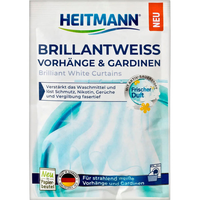 WHITE CURTAINS WASHING DETERGENT 50 GR HEITMANN