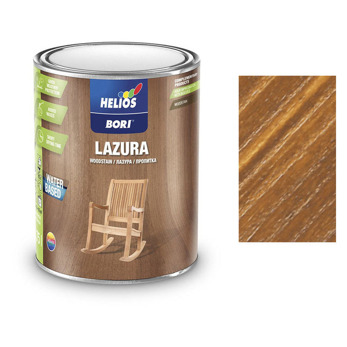 WATER SOLUBLE VARNISH WITH UV TICK 750 ML HELIOS BORI
