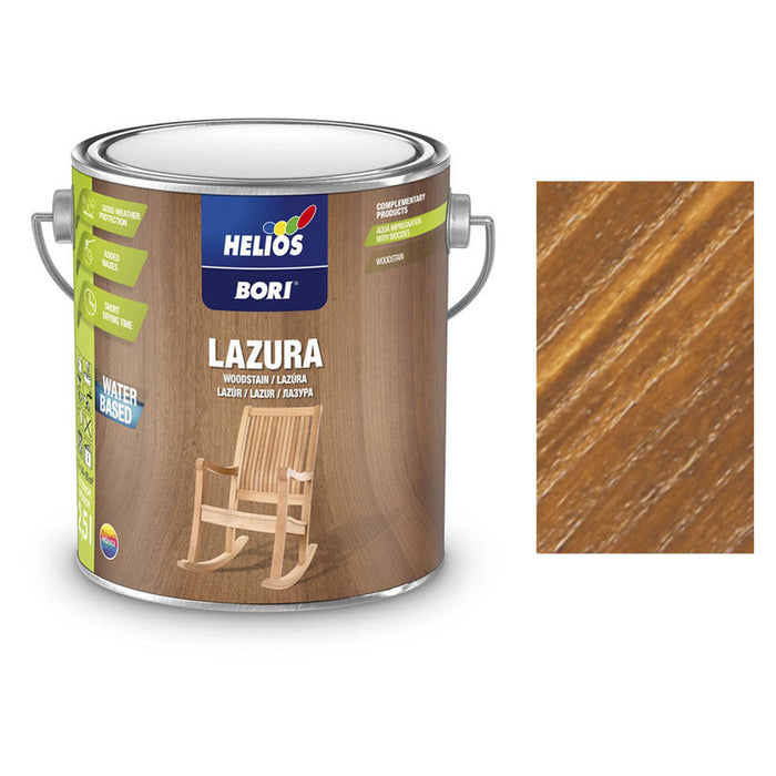 WATER SOLUBLE VARNISH WITH UV TICK 2.5 L HELIOS BORI