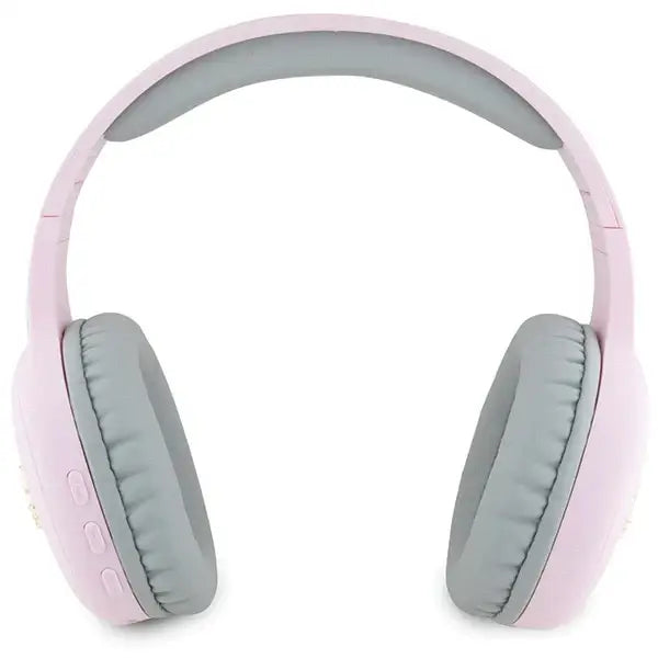 Hello Kitty Metal Logo Bluetooth on-ear headphones - pink - Headphones and speakers<<<HurtelXML