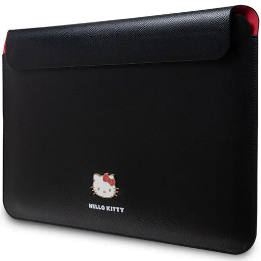 Hello Kitty PU Metal Logo case for a 14’’ laptop - black - Laptop bags<<<HurtelXML