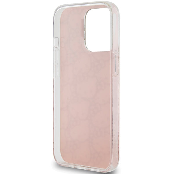 Hello Kitty IML Gradient Electrop Crowded Kitty Head case for iPhone 13 Pro / 13 - pink