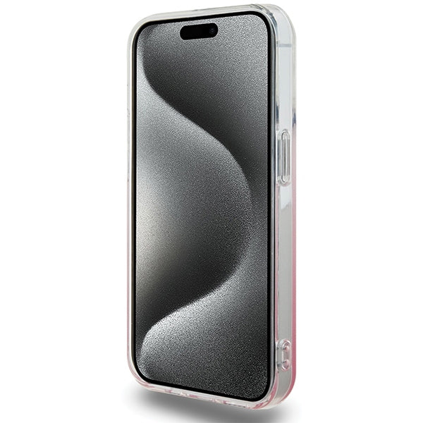 Hello Kitty IML Gradient Electrop Kitty Head case for iPhone 14 Pro - pink