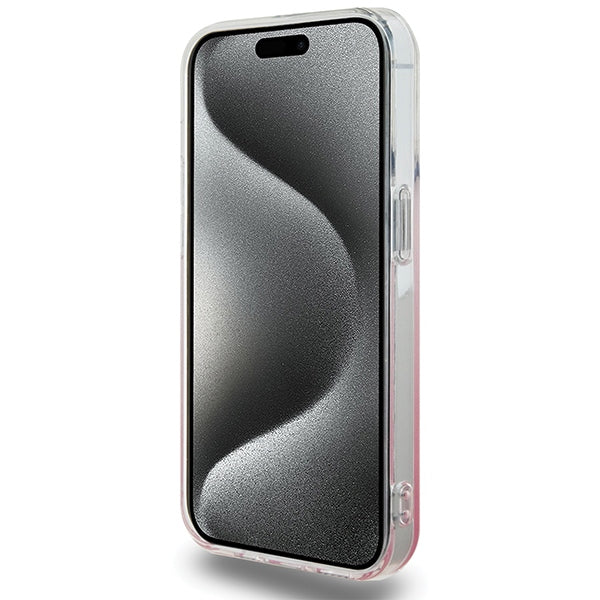 Hello Kitty IML Gradient Electrop Kitty Head case for iPhone 14 Pro Max - pink