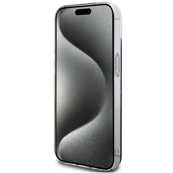Hello Kitty IML Kitty Face case for iPhone 15 - black