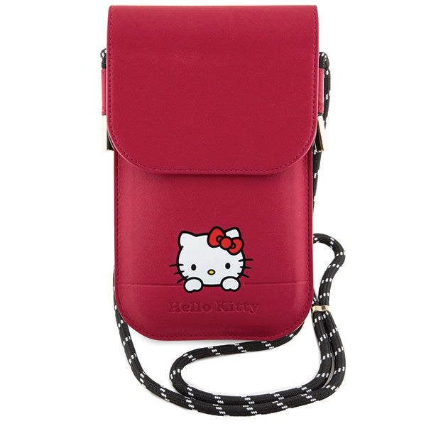 Hello Kitty Leather Daydreaming Cord bag - pink