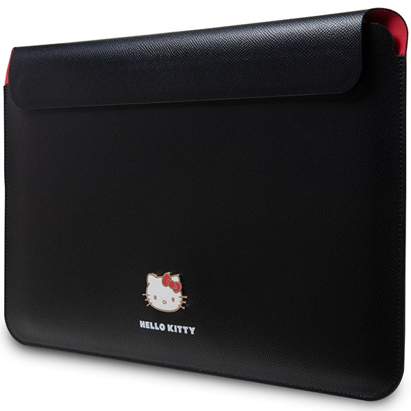 Hello Kitty PU Metal Logo case for a 14" laptop - black