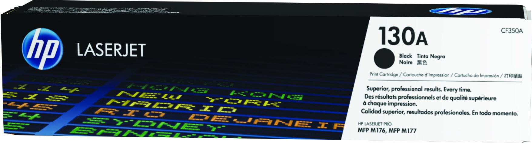 HP 130A Black LaserJet Toner Cartridge (CF350A)