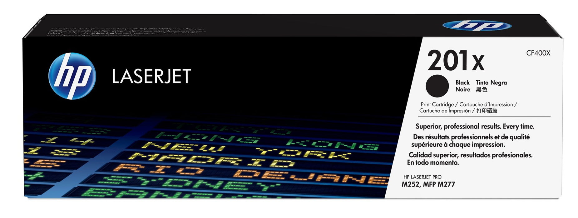 HP 201X High Capacity Black Original LaserJet Toner Cartridge (CF400X)
