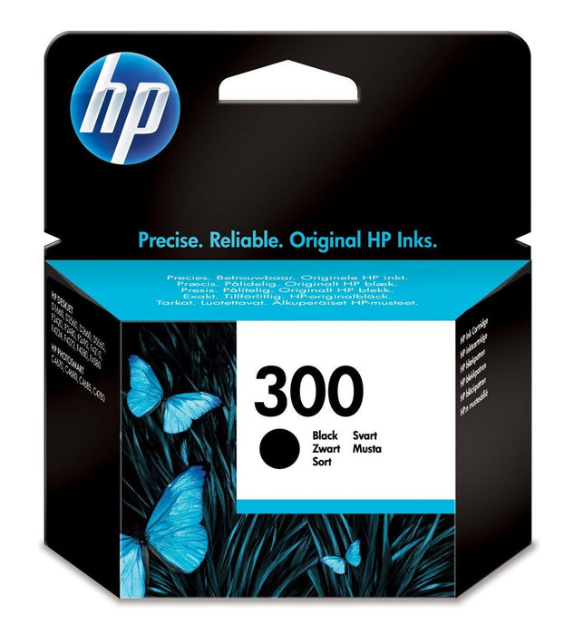 HP 300 original Ink cartridge CC640EE UUS black standard capacity 4ml 200 pages 1-pack with Vivera Ink cartridge