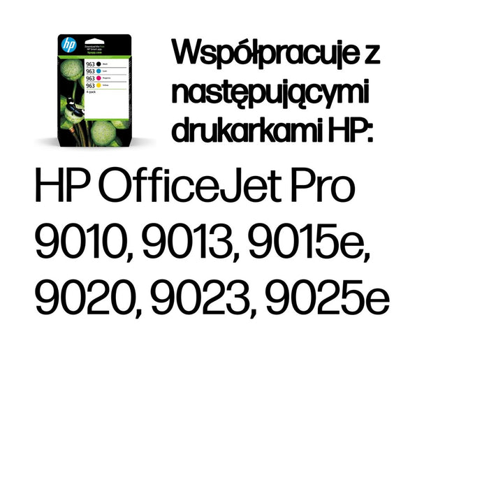 HP 963 CMYK Original Ink Cartridge 4-Pack