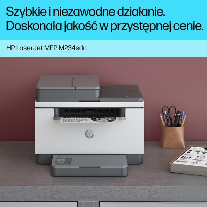 HP LaserJet MFP M234sdn MFP Mono laser Legal 30ppm Copy 29ppm Print 150sheets USB LAN basalt