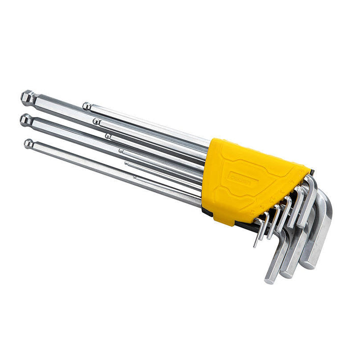 Hex Key Sets 1.5-10mm Deli Tools EDL3080 (silver) - Screwdrivers<<<Tools<<<InnproXML