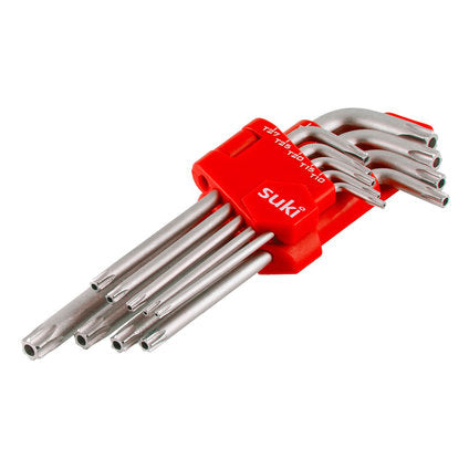 HEXAGON SET 9 PCS. SUKI TORX - Гаечни ключове<<<Ръчни инструменти<<<Инструменти и железария<<<Praktiker
