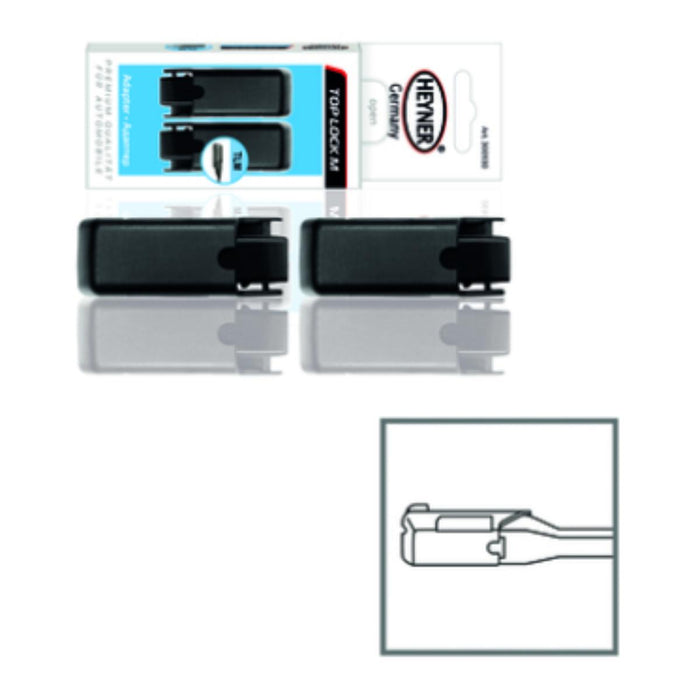 ADAPTER FOR HYBRID TOP LOCK M 2B WIPER