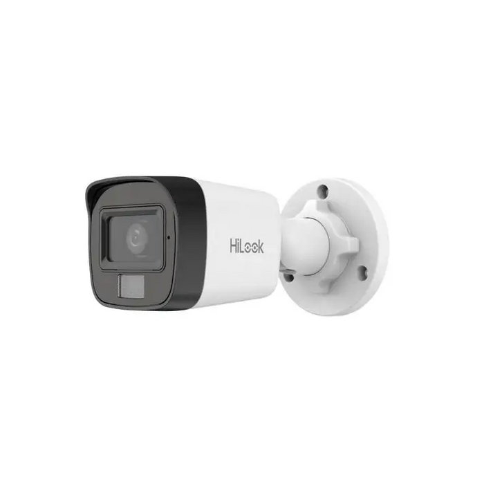 Hi-Look 2 MP Smart Hybrid Light MD 2.0 Fixed Bullet Network Camera 2.8mm F1.6 IR,White Light up to 30m H.265+ IP67